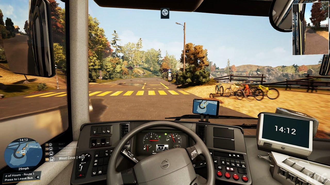 Indian Bus Volvo Simulator ゲームのスクリーンショット