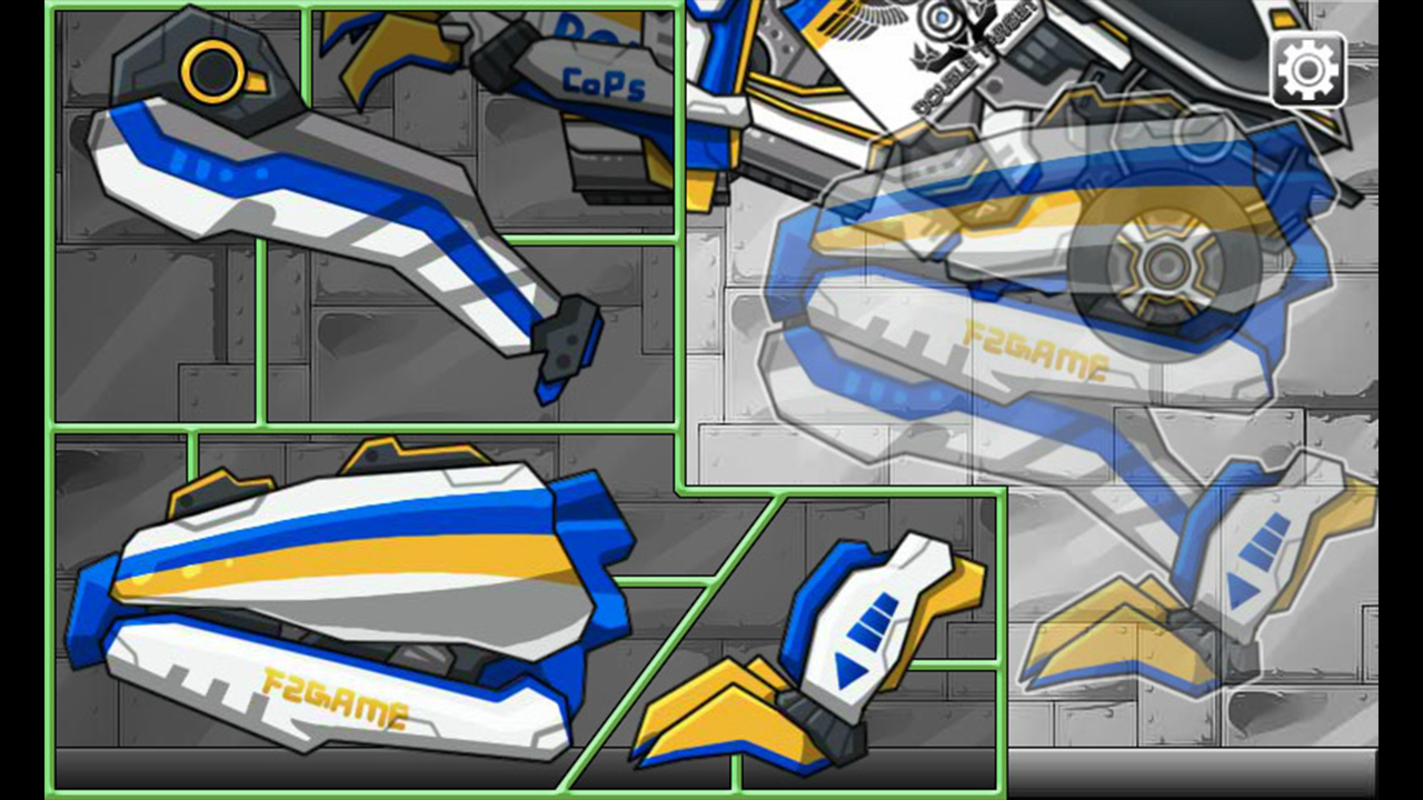 T-rex Cops- Combine! DinoRobot Game Screenshot