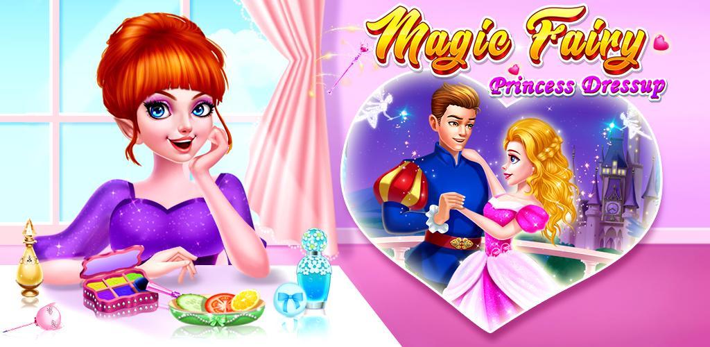 Banner of Magic Fairy Princess Dressup - Love Story Game 3.0.5080