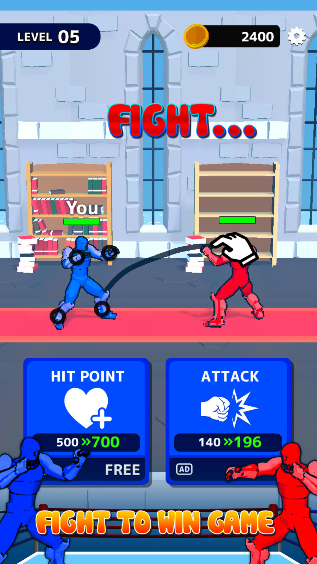 Action Game: Draw Fight Battle Game Screenshot