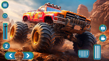 Ảnh chụp màn hình Monster Truck Mud Games