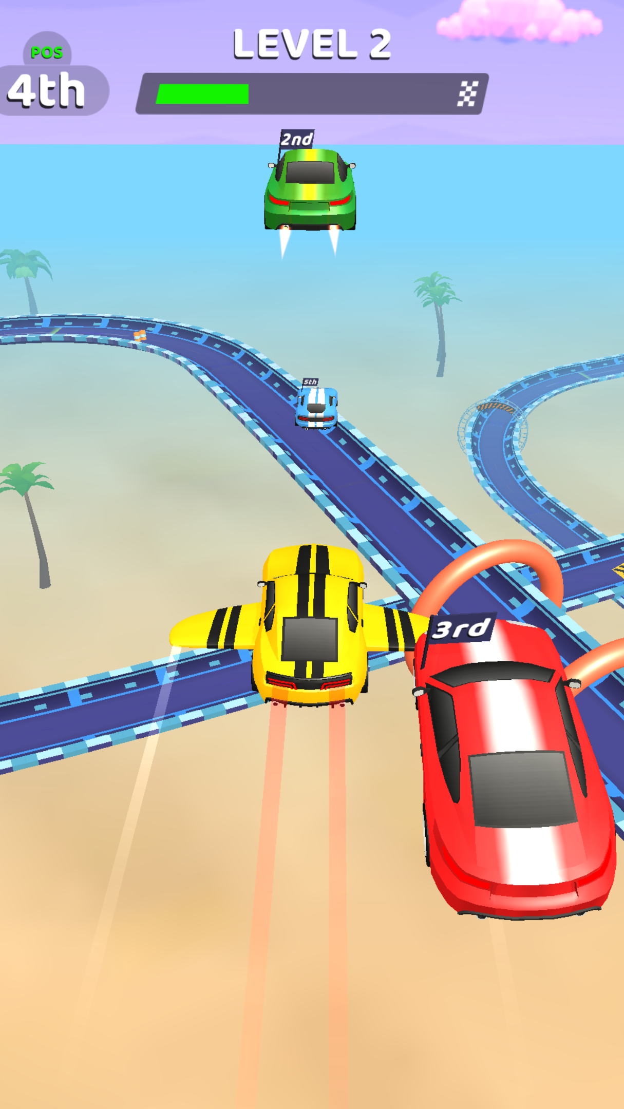 Mini Car Racing - 3D Car Gamesのキャプチャ