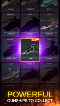 Gunship Wars Helicopter Battle ゲームのスクリーンショット