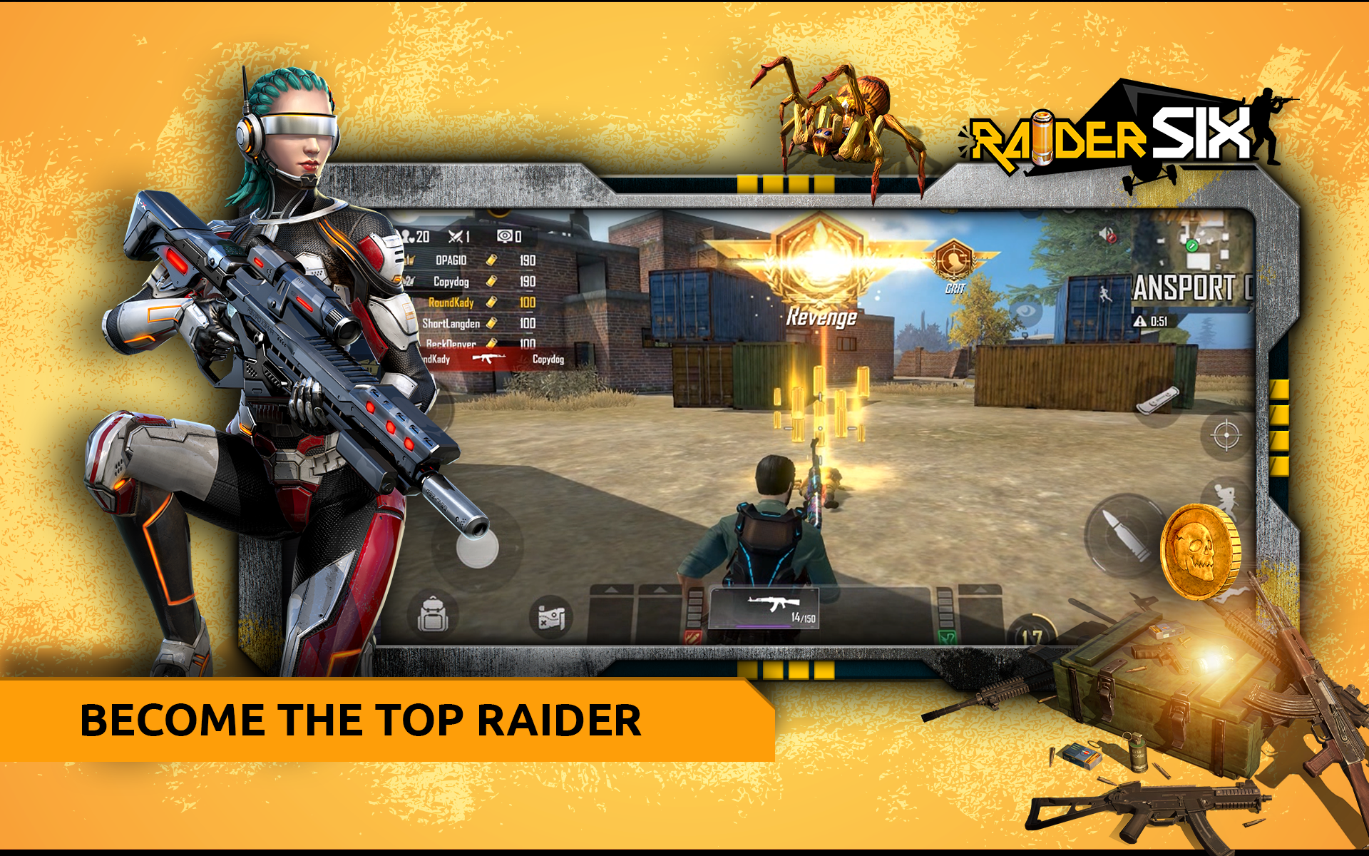Raider SIX Game Screenshot