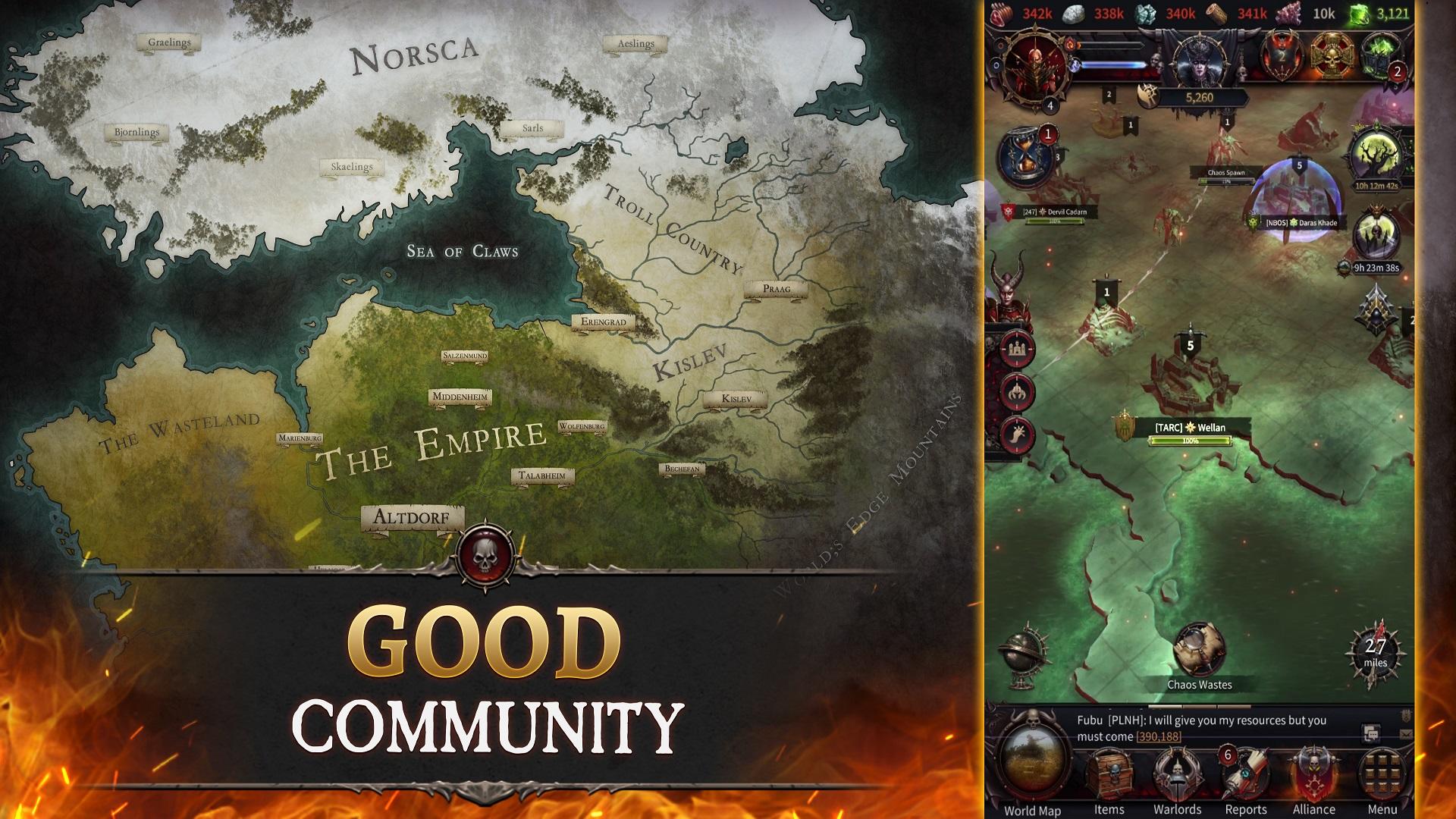 Screenshot of Warhammer: Chaos & Conquest