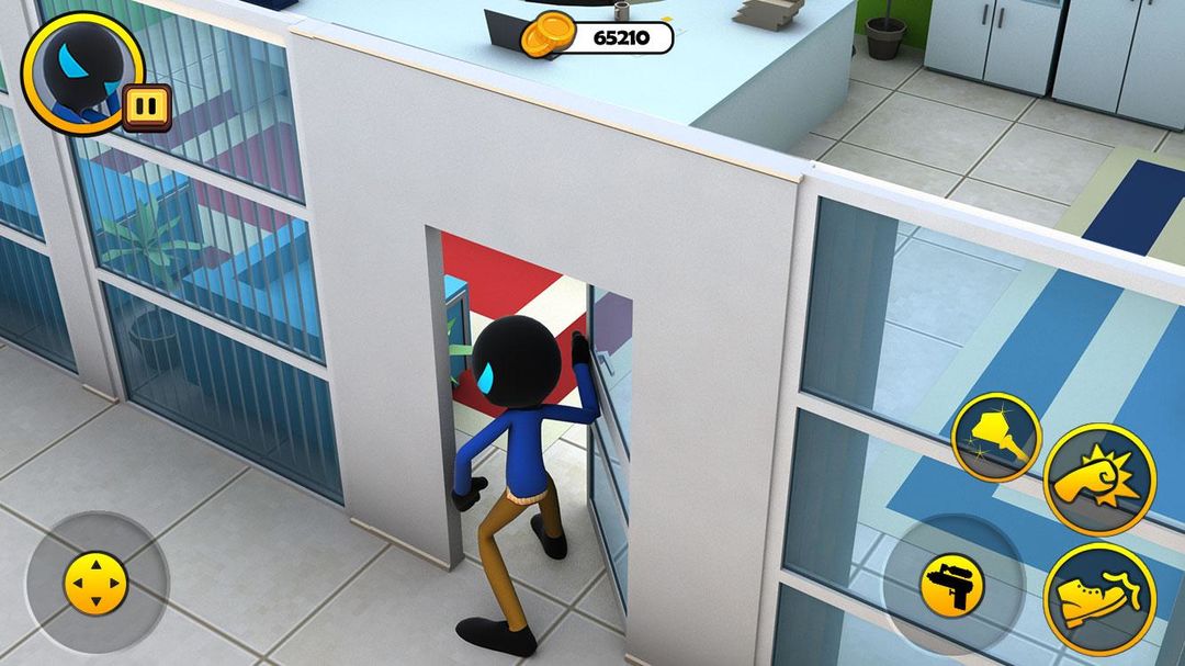 Stickman Dorm Exploration Escape Game 3D 게임 스크린 샷