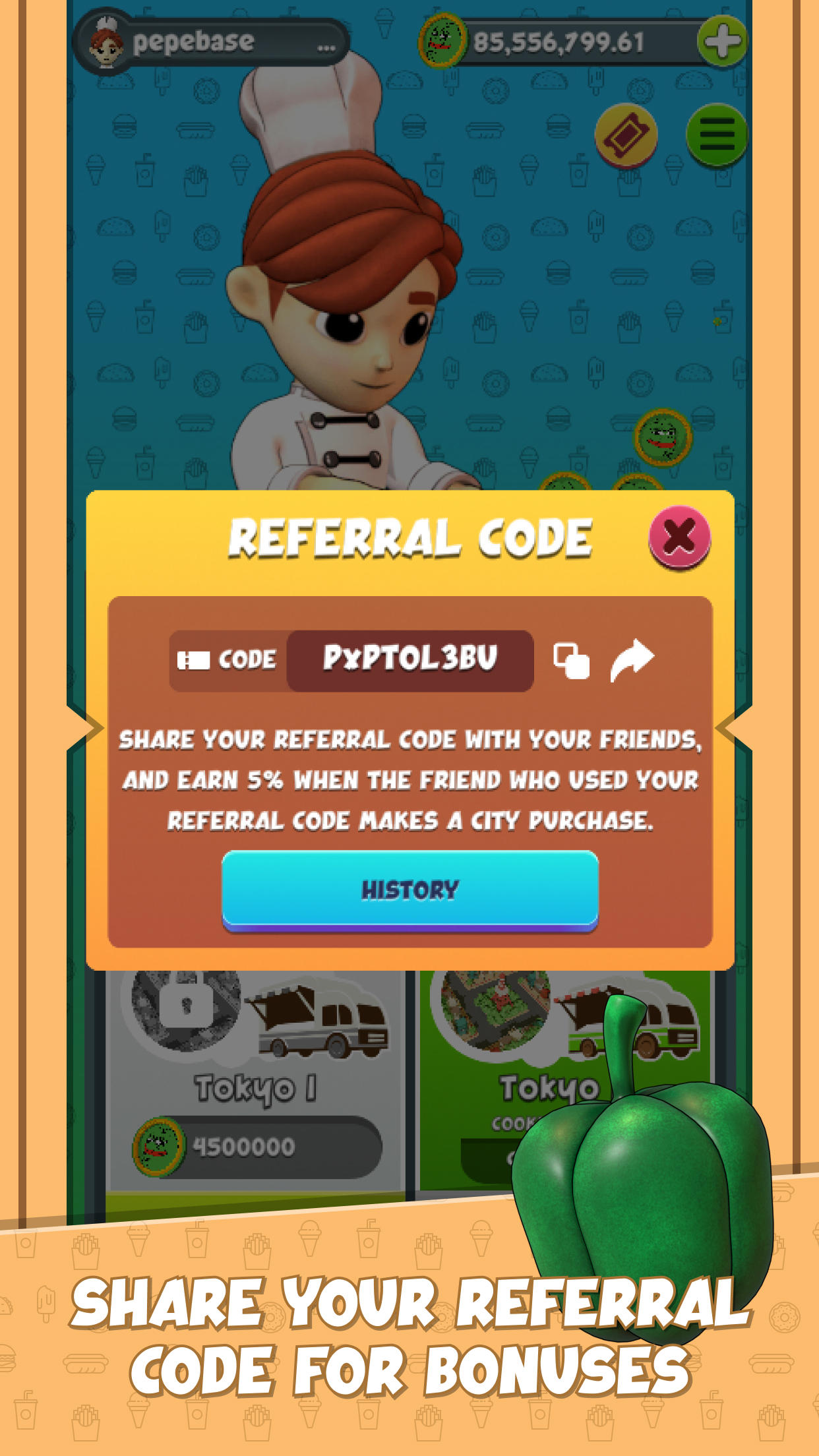 Pepe Bullish: Slash it 게임 스크린샷