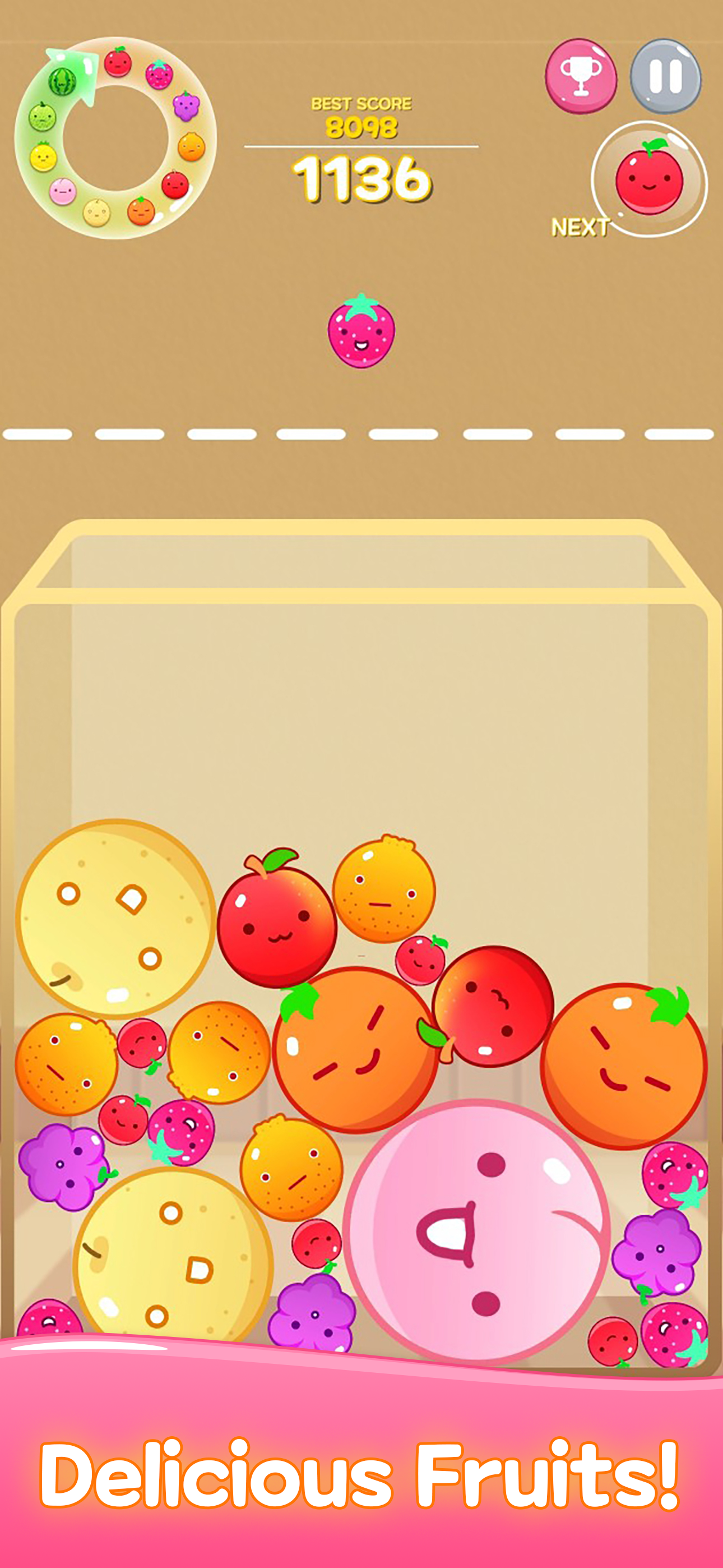 Merge Watermelon Match Fruits mobile android iOS apk download for  free-TapTap