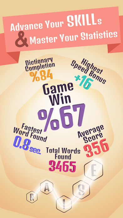Chain of Letters - Online Word Puzzle screenshot game