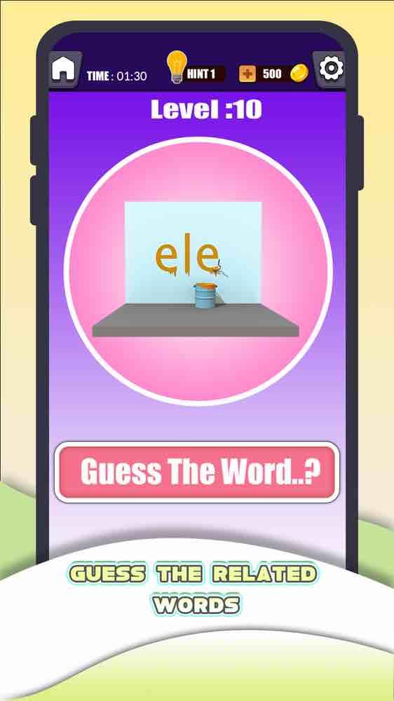 Word Logic 3D Game Screenshot