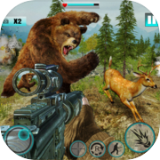 Caza de animales salvajes de la selva: juegos de disparos FPS