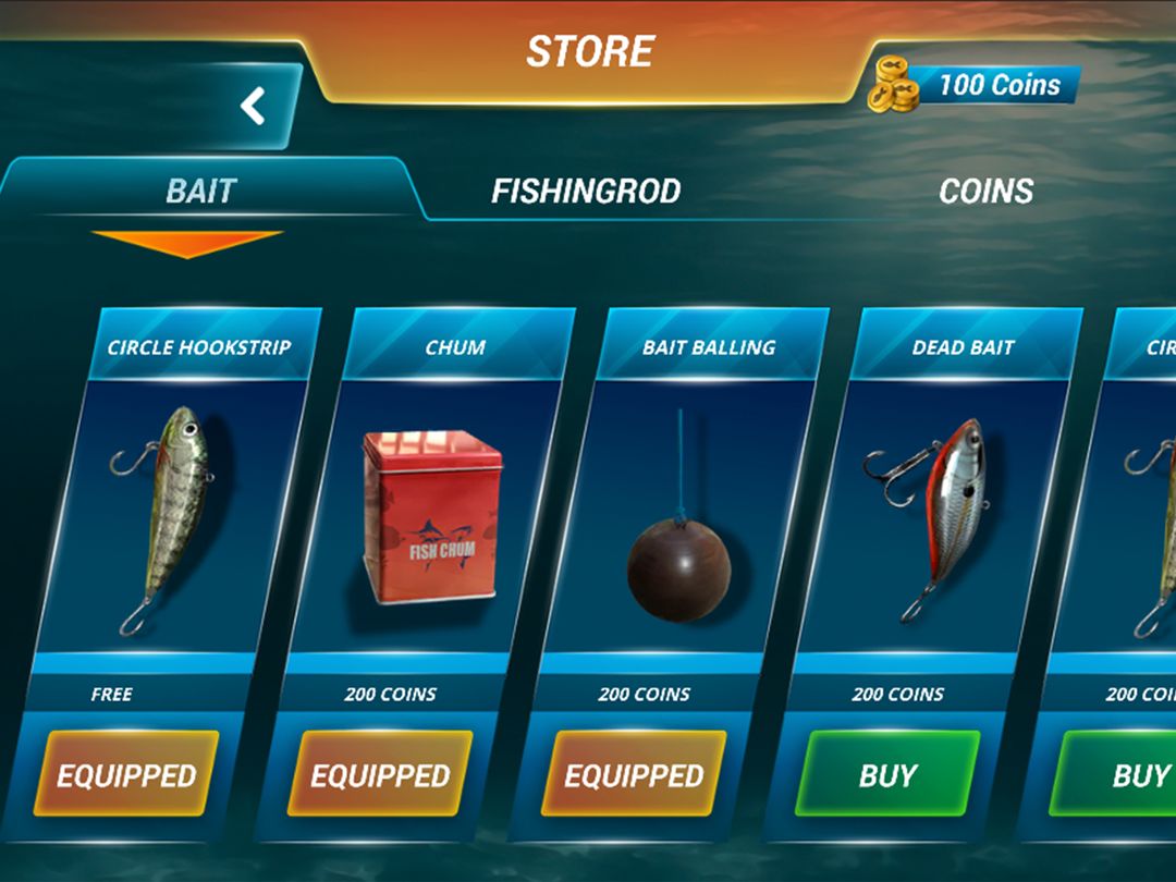 Fishing Deep Sea Simulator 3D screenshot game