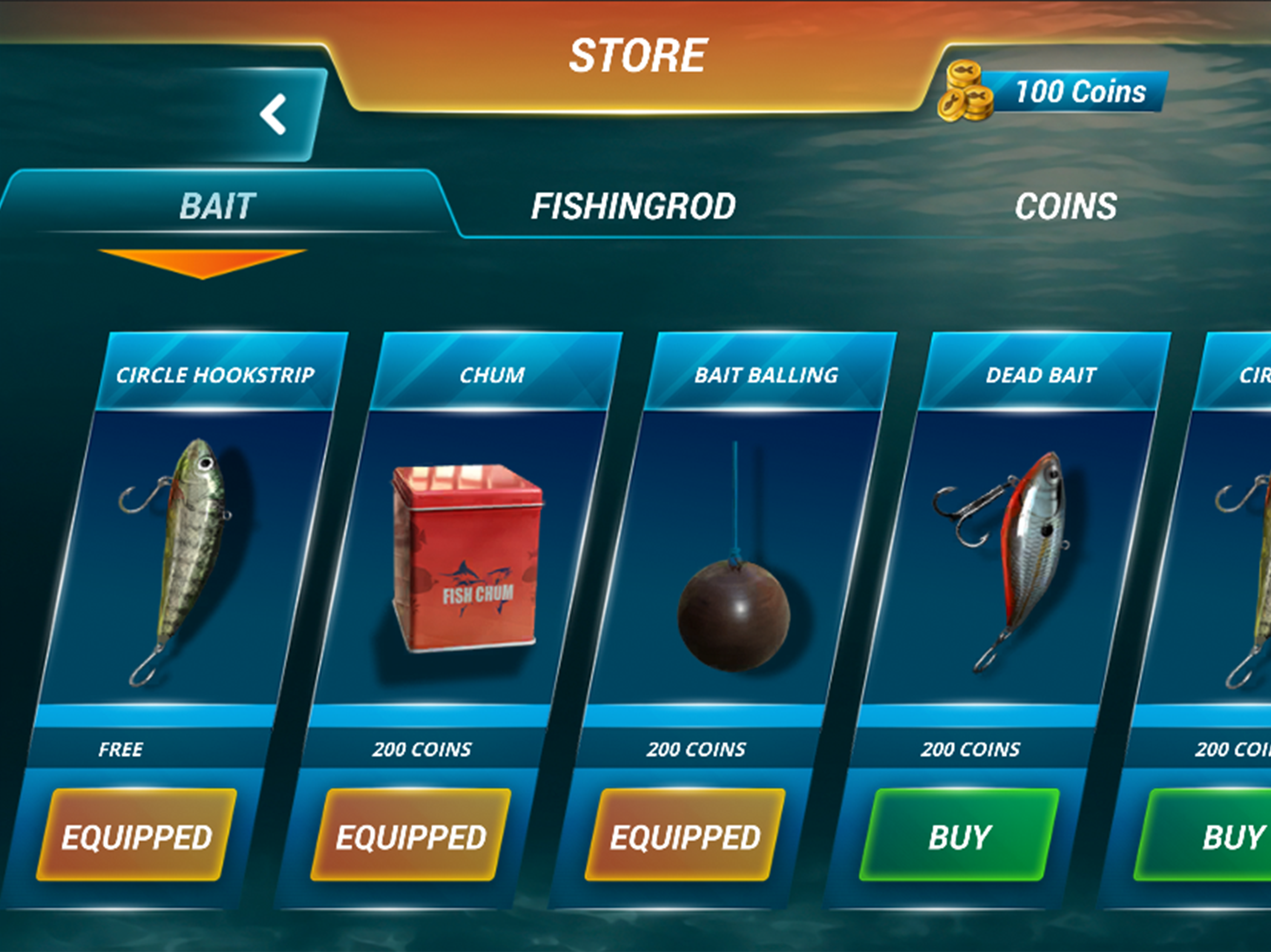 Fishing Deep Sea Simulator 3D Game Screenshot