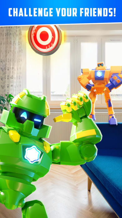 AR Robot screenshot game