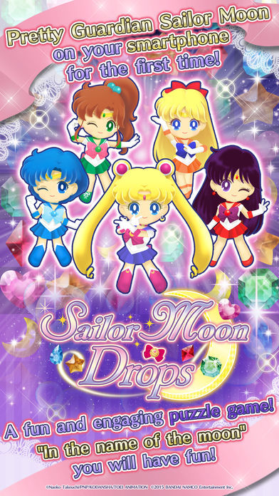 Sailor Moon Drops 게임 스크린 샷