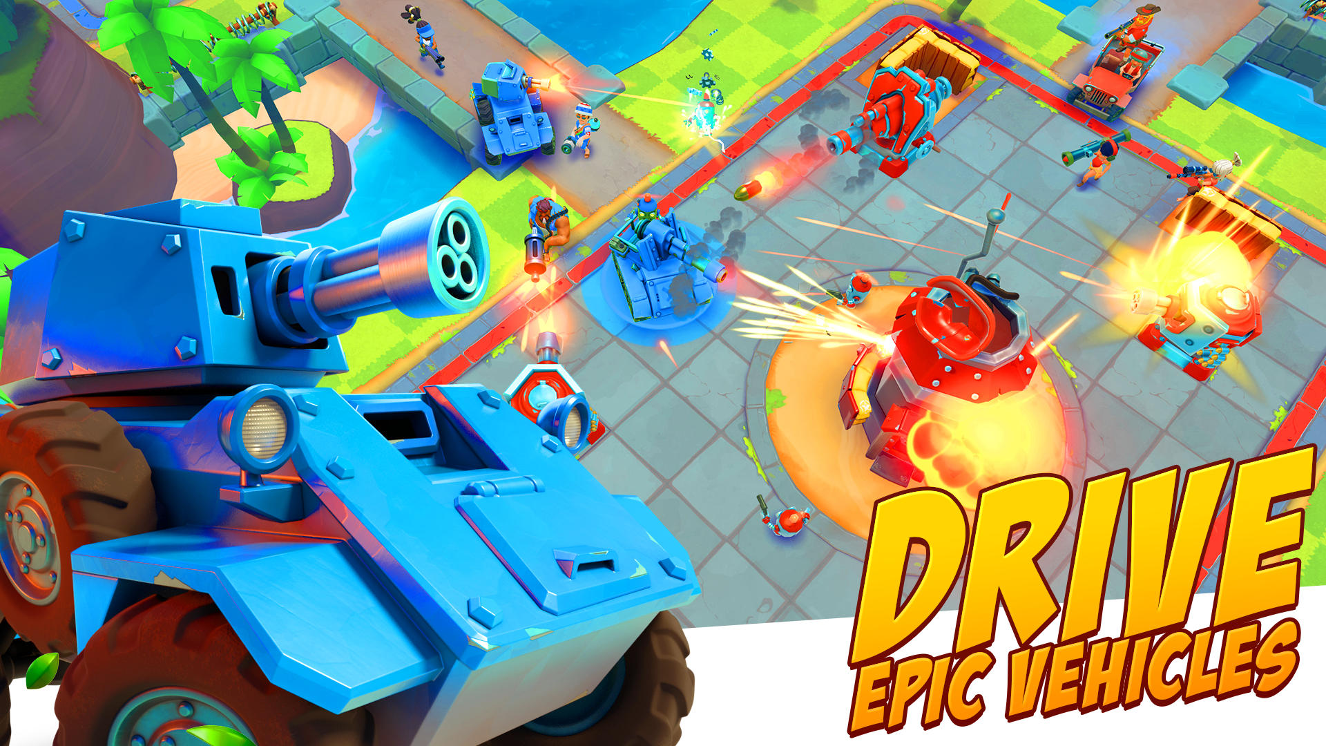 Boom Beach: Frontlines Game Screenshot