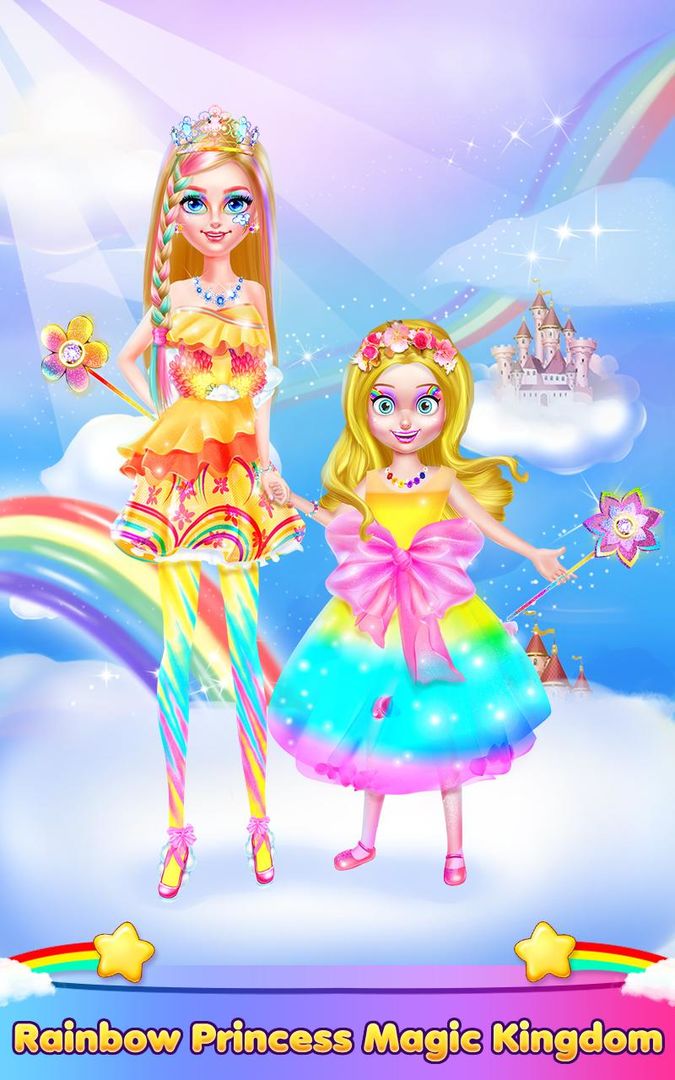 Rainbow Princess Magic Kingdom ภาพหน้าจอเกม