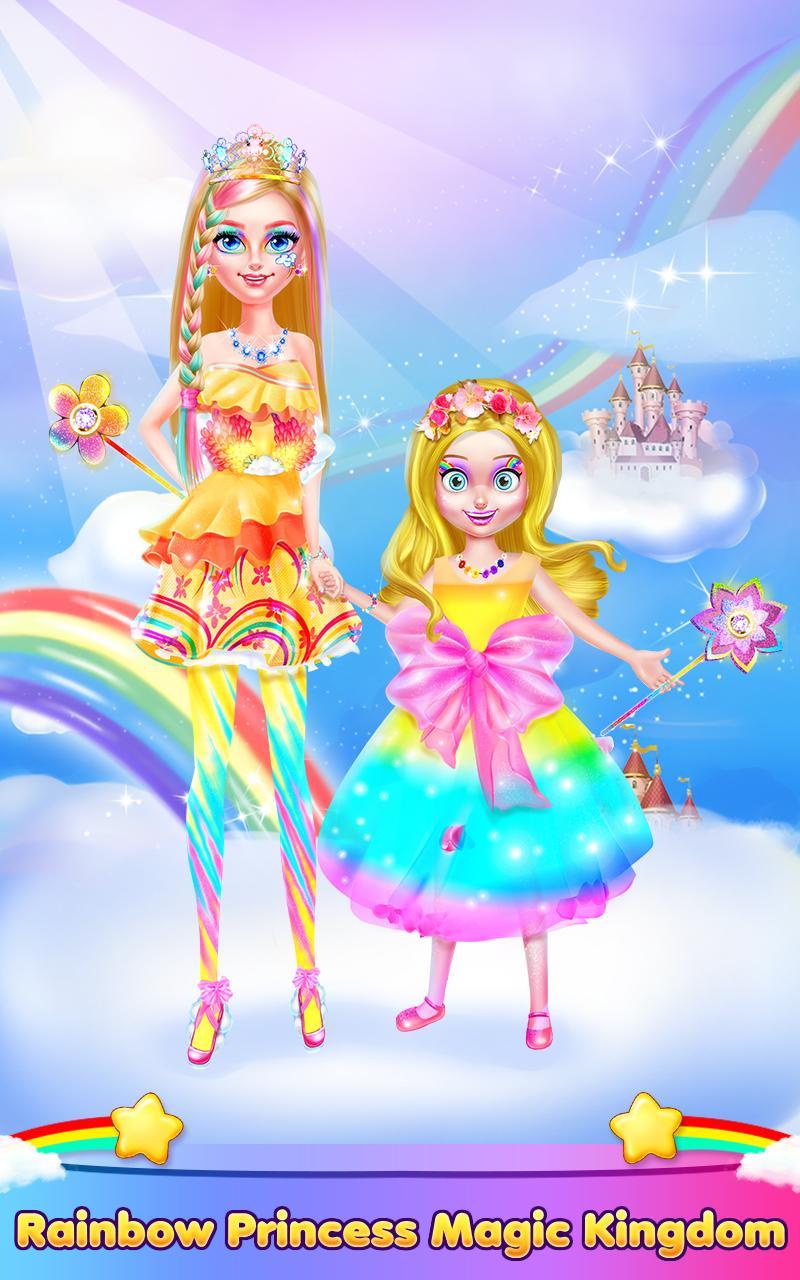 Rainbow Princess Magic Kingdom Game Screenshot