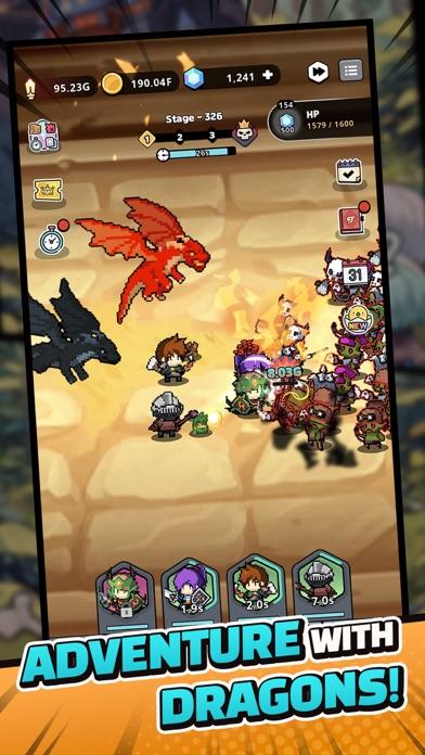 Cuplikan Layar Game Tiny Quest : Idle RPG Game