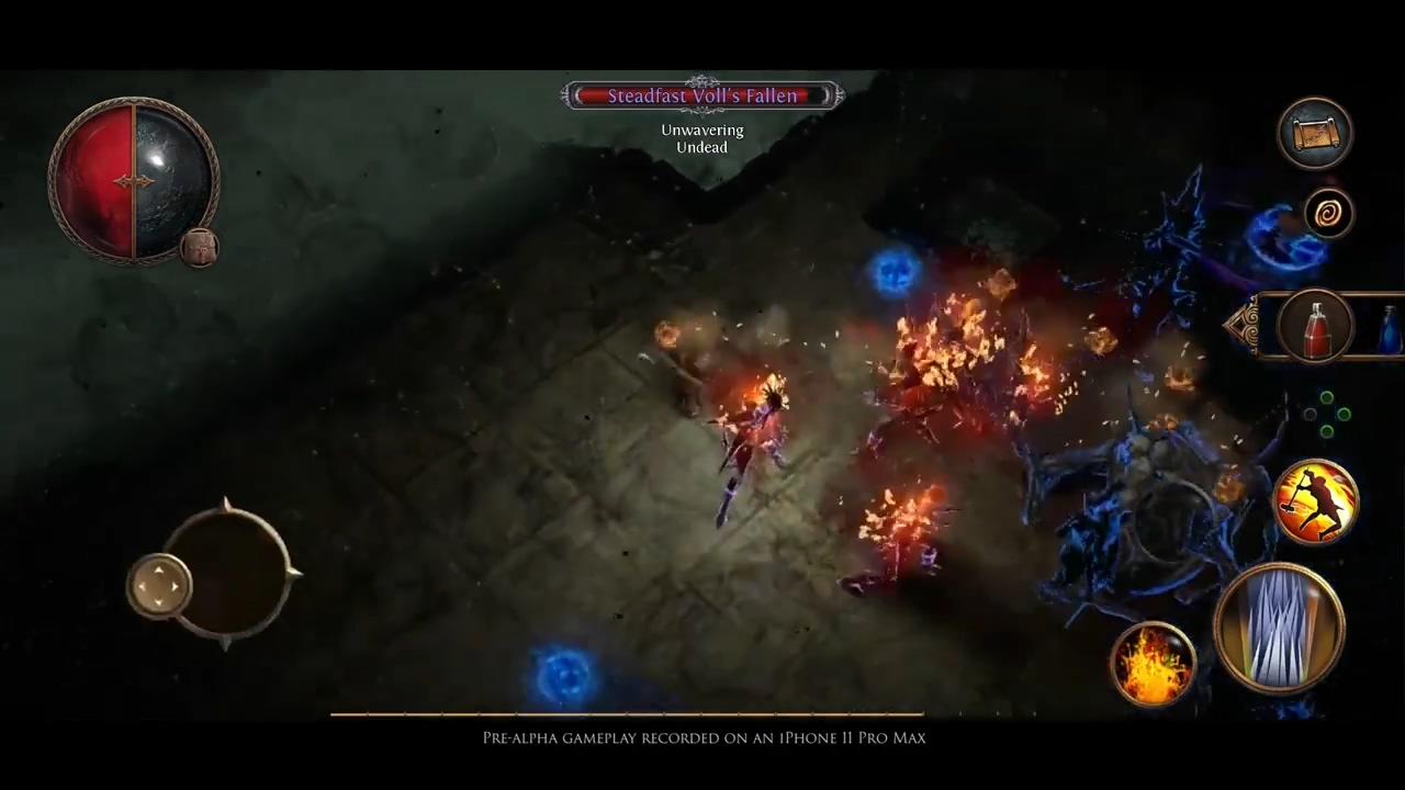 Path of Exile Mobileのキャプチャ