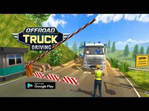 오프로드 트럭 운전 시뮬레이터 무료 - Offroad Truck Driving Free 비디오 스크린샷