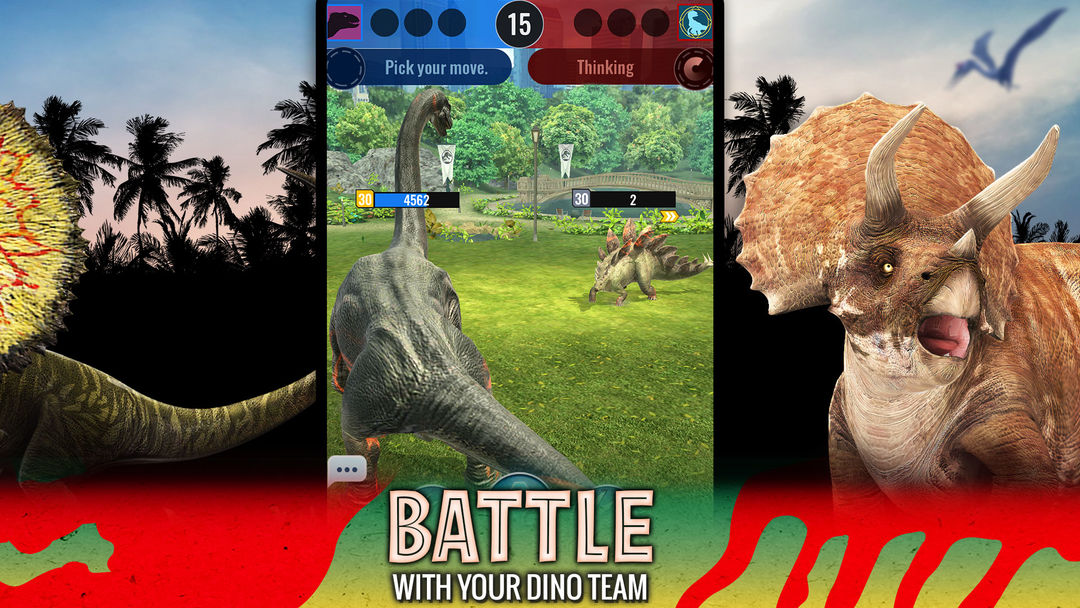 Jurassic World Alive screenshot game