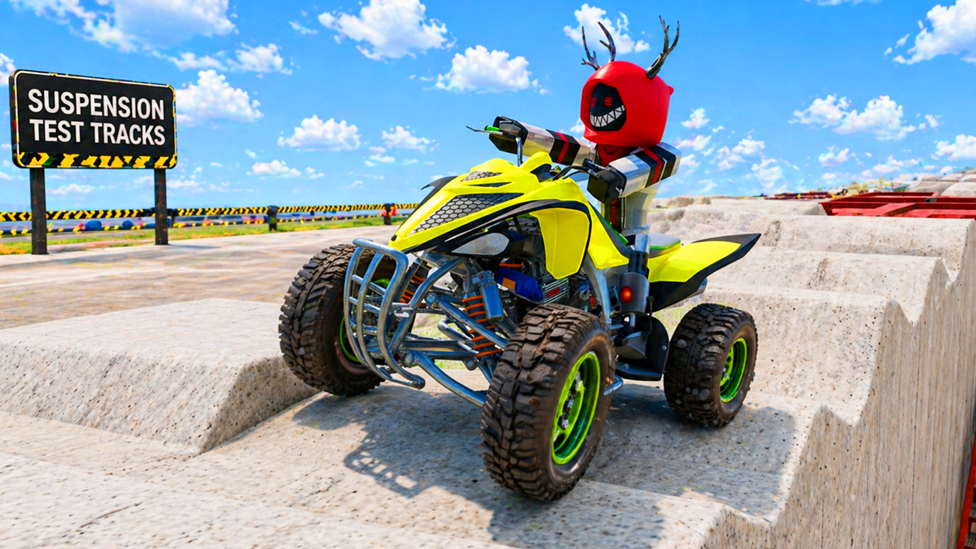 Car Suspension Test Game Screenshot