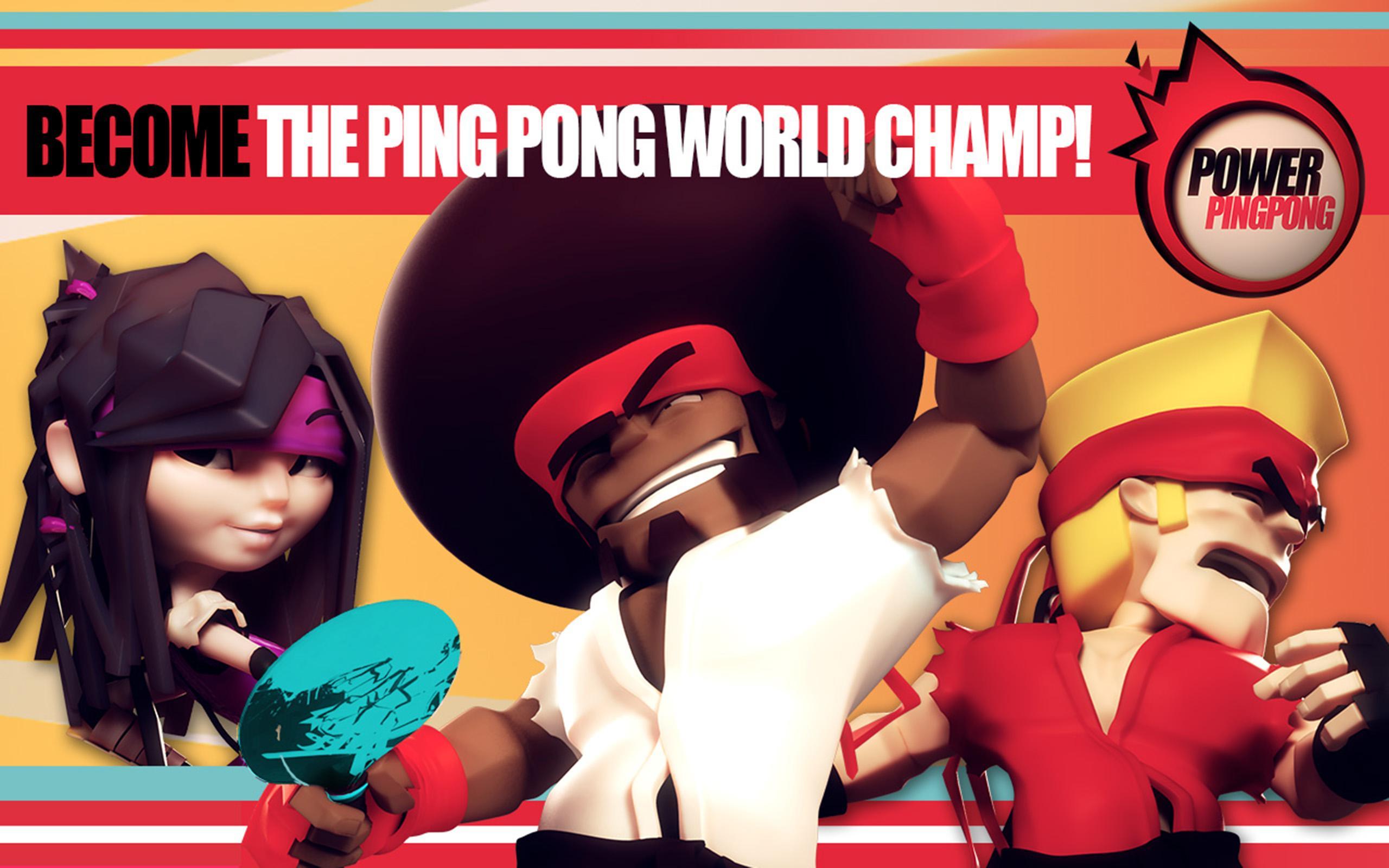 Скриншот игры Power Ping Pong