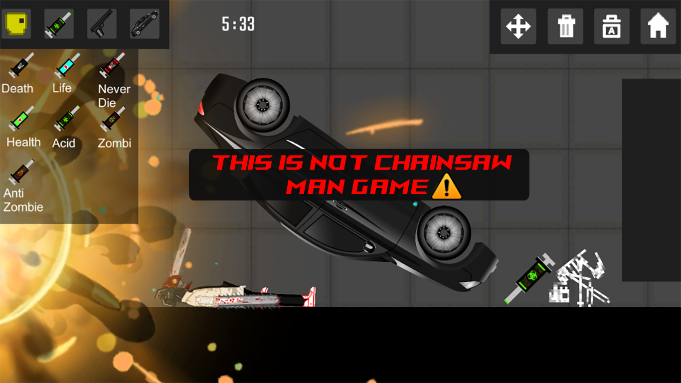 Ảnh chụp màn hình Chainsaw  Playground (Beta)