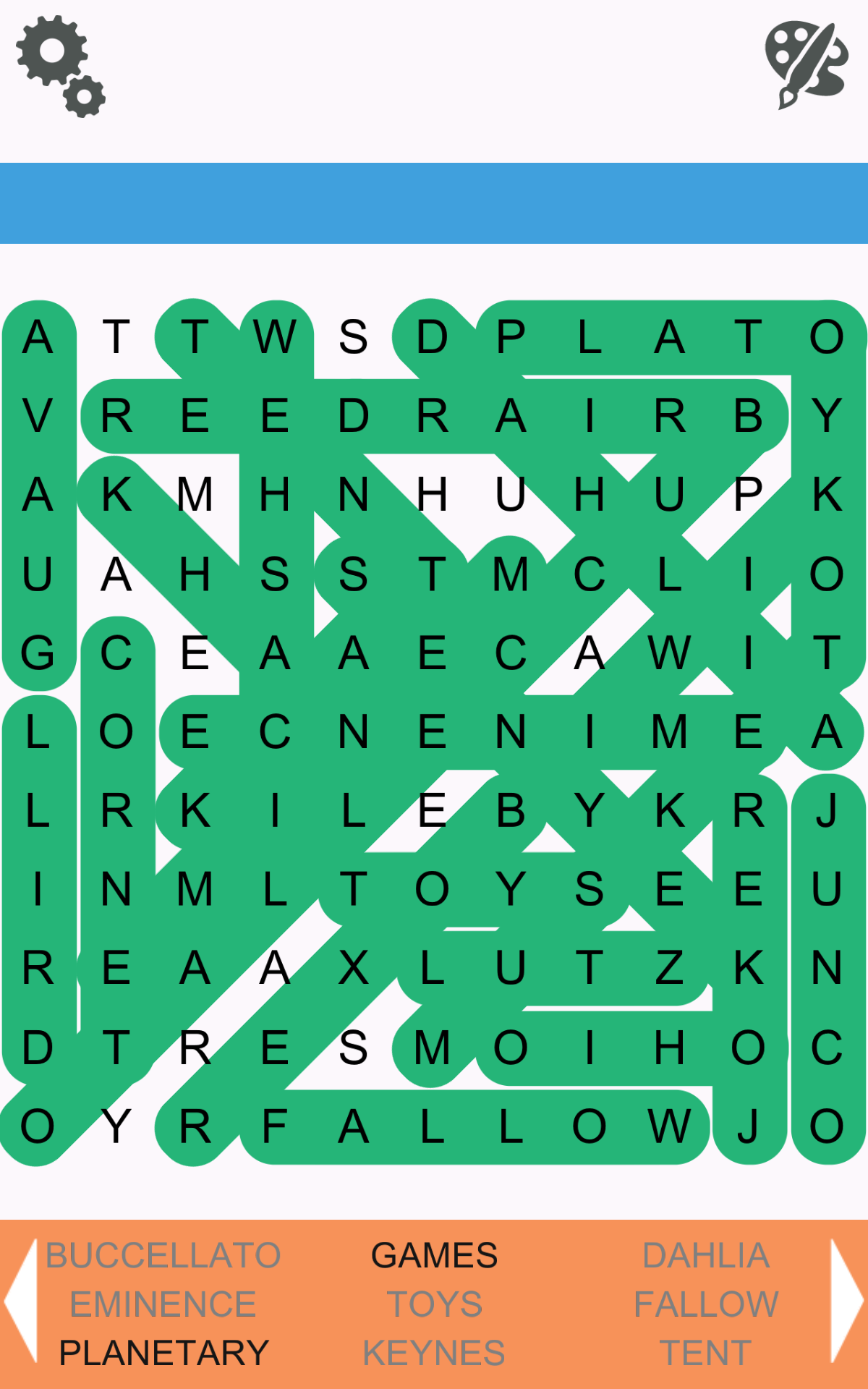 Word Search Epic ゲームのスクリーンショット