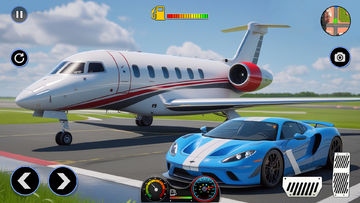 Airplane Pilot Car Transporter Game Screenshot