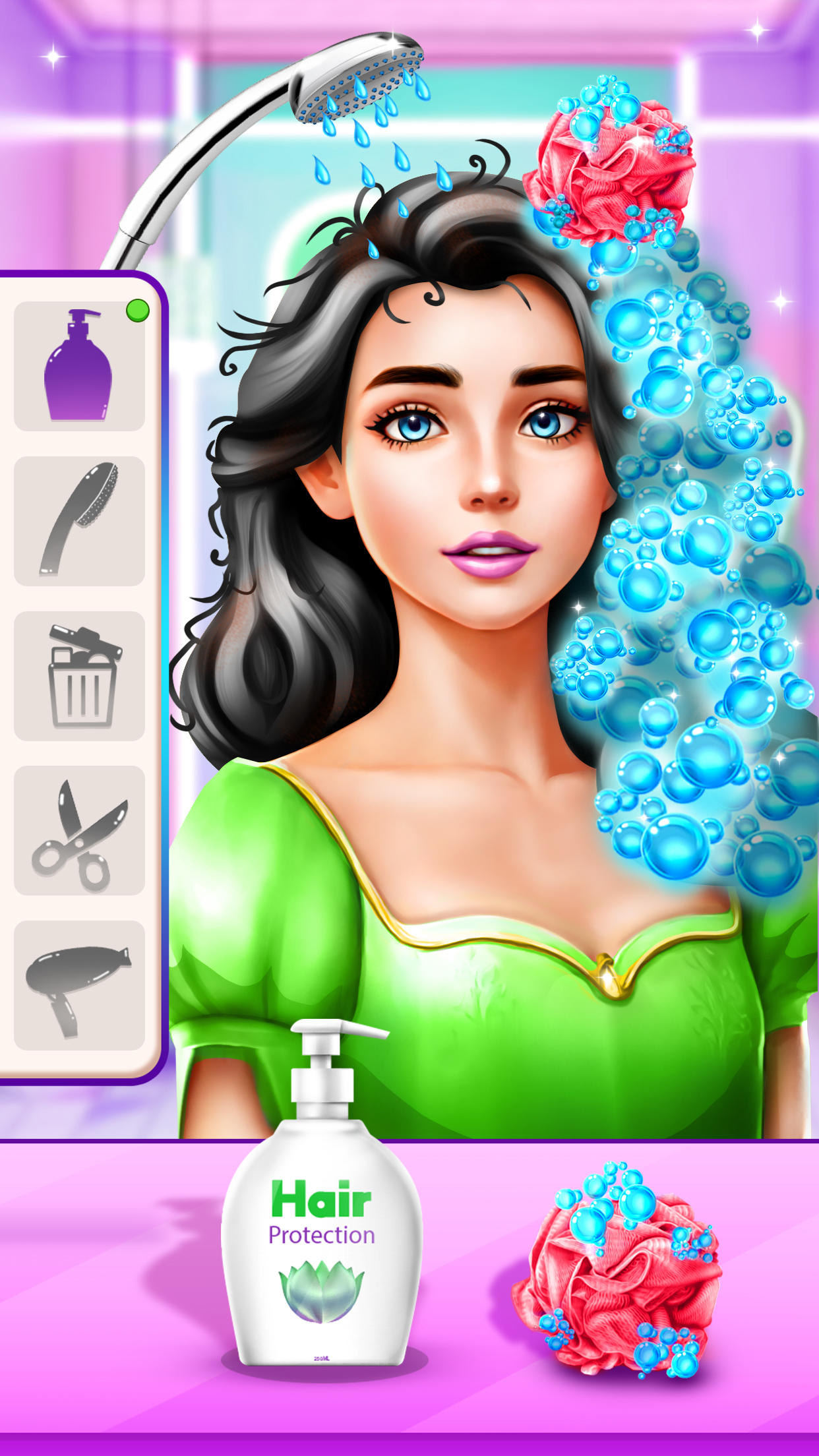 Dress Up Makeup Salon Games Game Screenshot