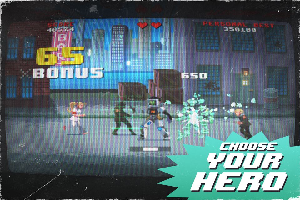 Screenshot of Kung Fury: Street Rage