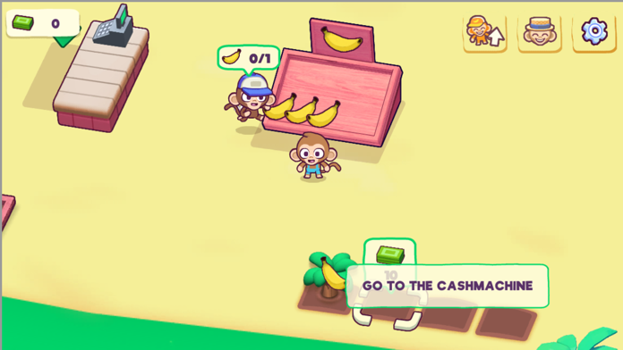 Market Simulator Monkey Mart Game Screenshot