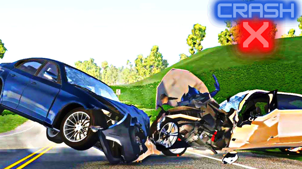 Real Car Crash X ภาพหน้าจอเกม