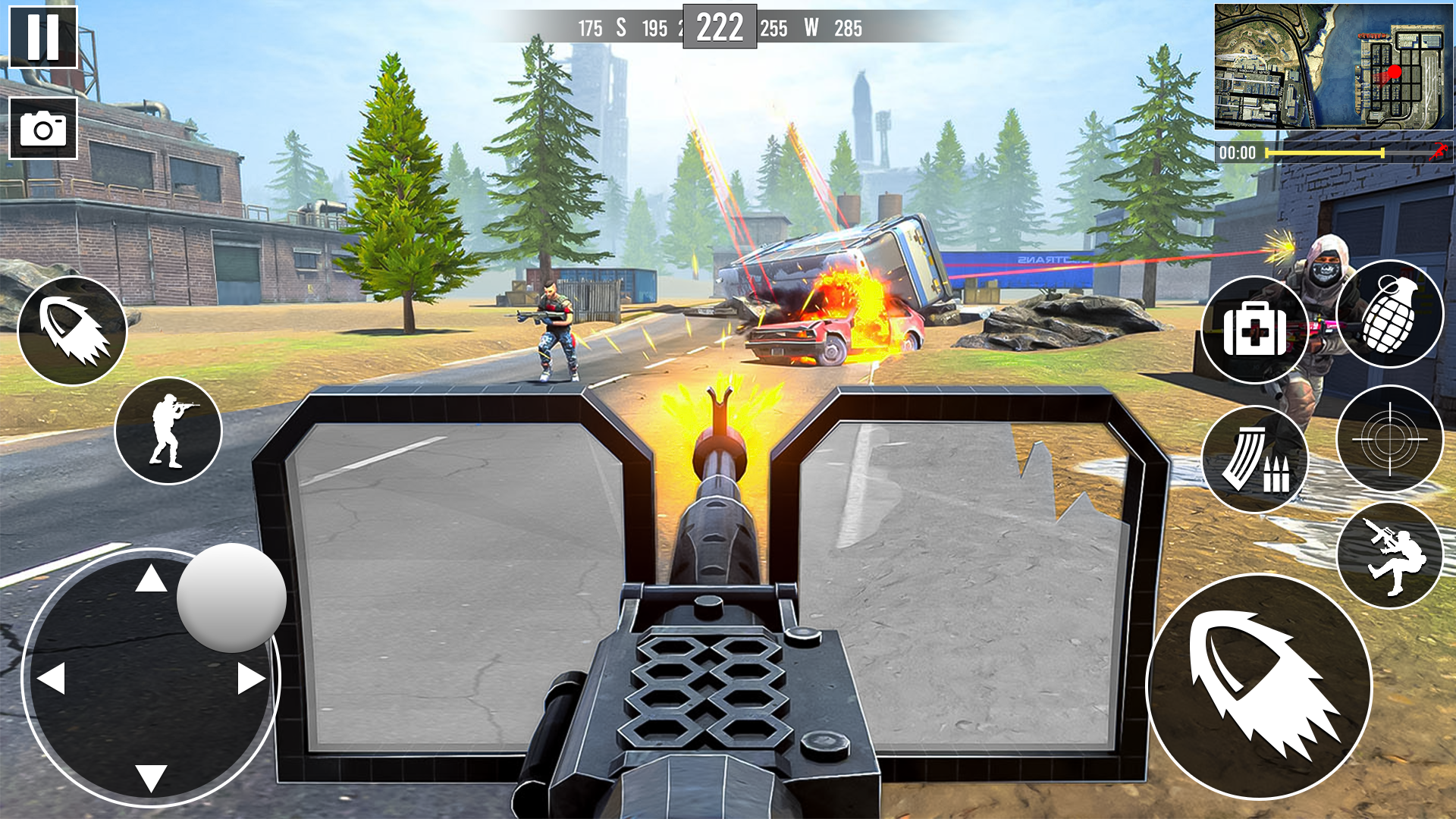 Download Commando War Army Game Offline android on PC