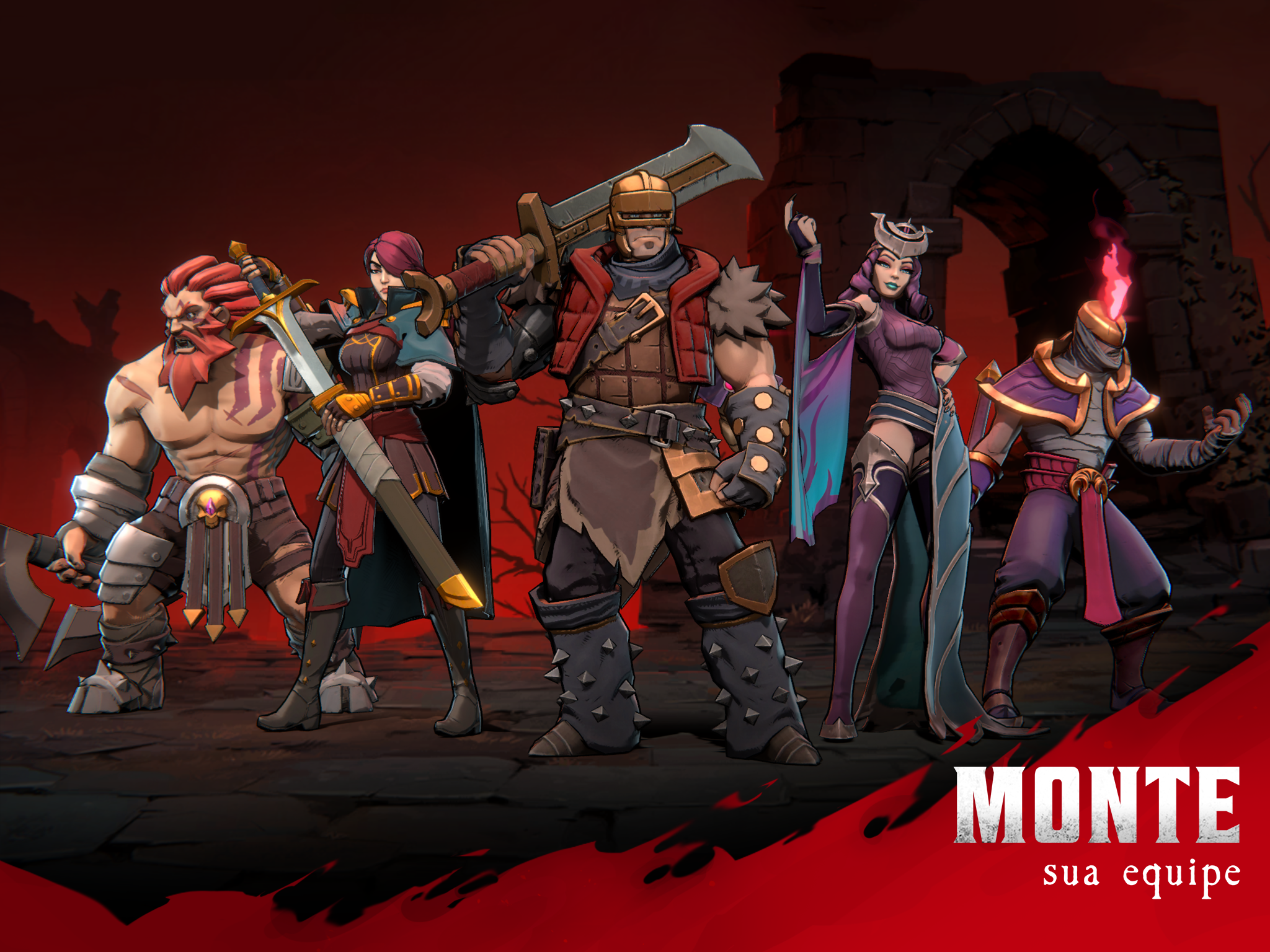 Captura de Tela do Jogo Grimguard Tactics: Fantasy RPG