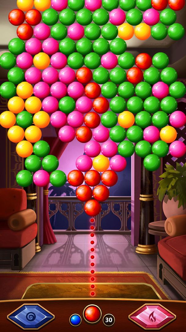 Screenshot of Crazy Bubble Pop