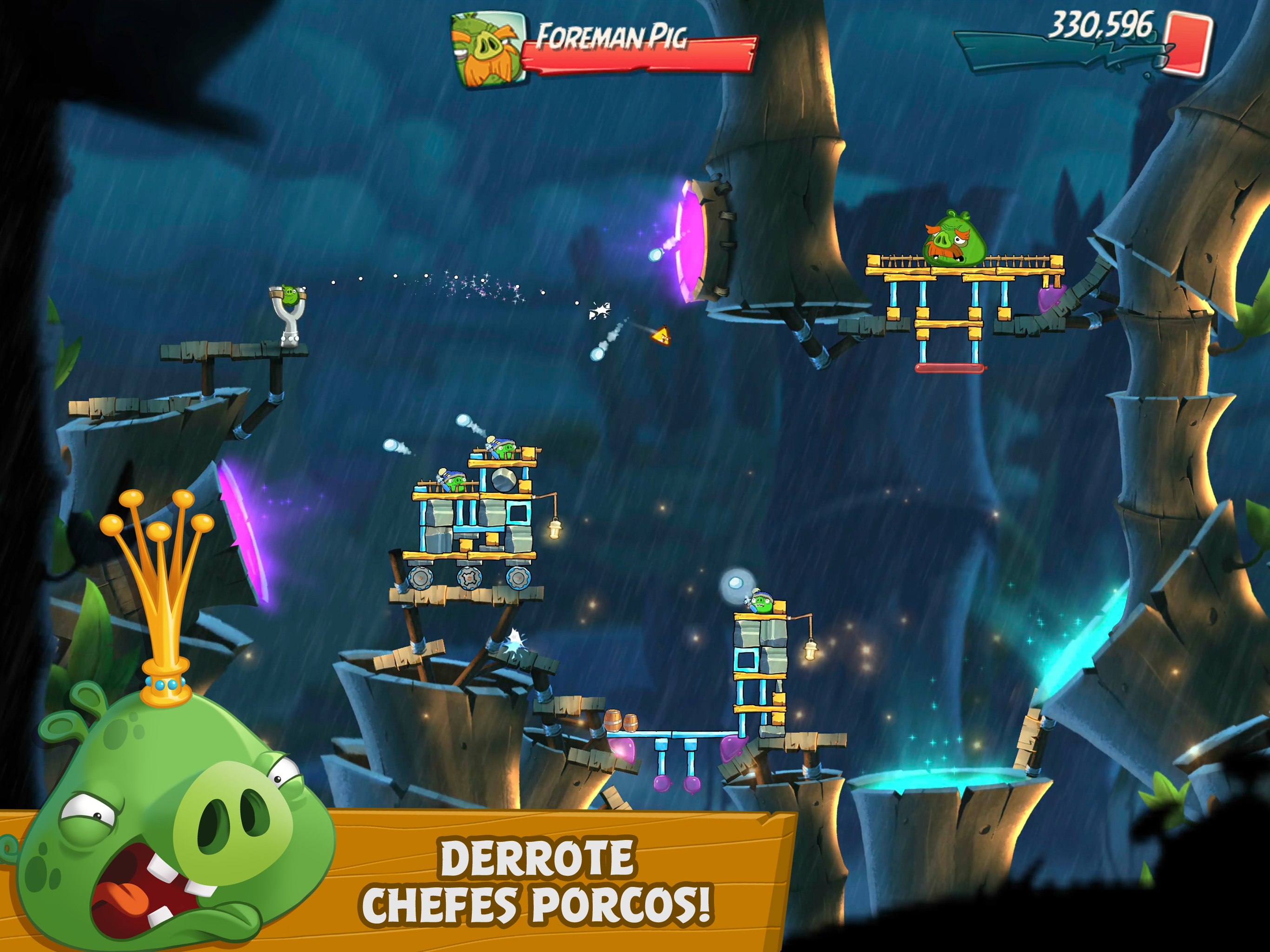 Captura de Tela do Jogo Angry Birds 2