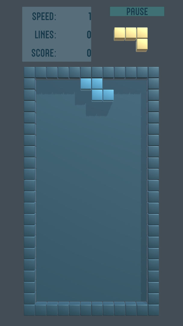 Tetris screenshot game
