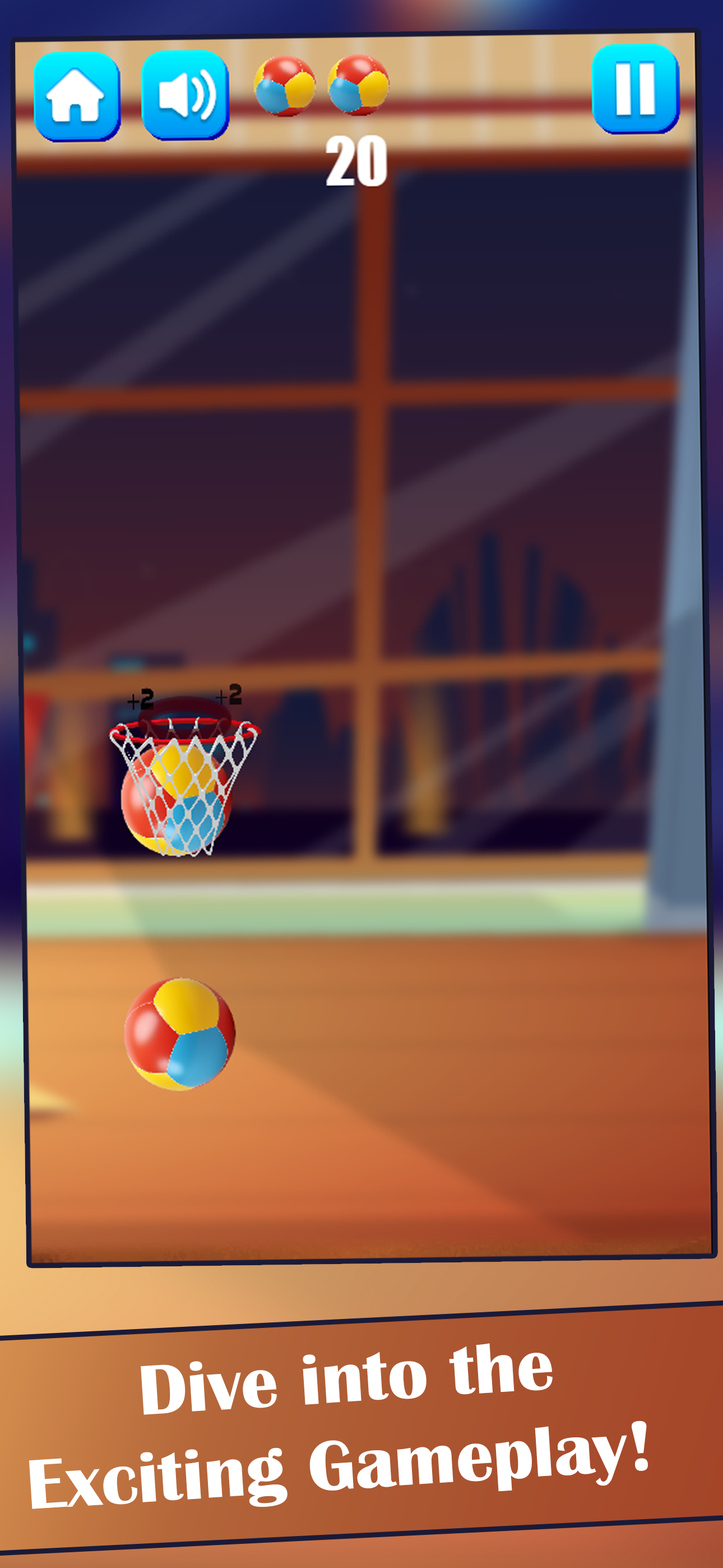 Screenshot of Dunk Mageddon