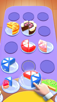 Cake Sort Puzzle 3D Game Screenshot