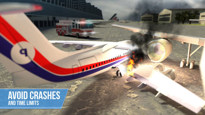 Plane Simulator PRO - landing, parking and take-off maneuvers - real airport SIM screenshot game