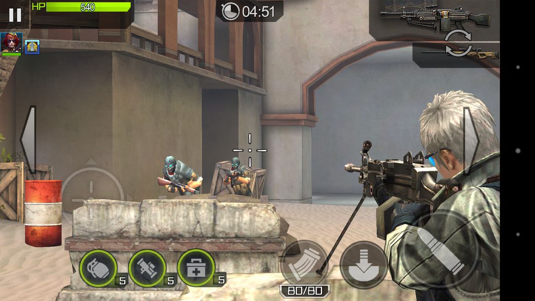 Screenshot of ハイドアンドファイア - 対ゾンビ、マルチプレイ、対戦でガンシューティング！FPS、TPSゲーム
