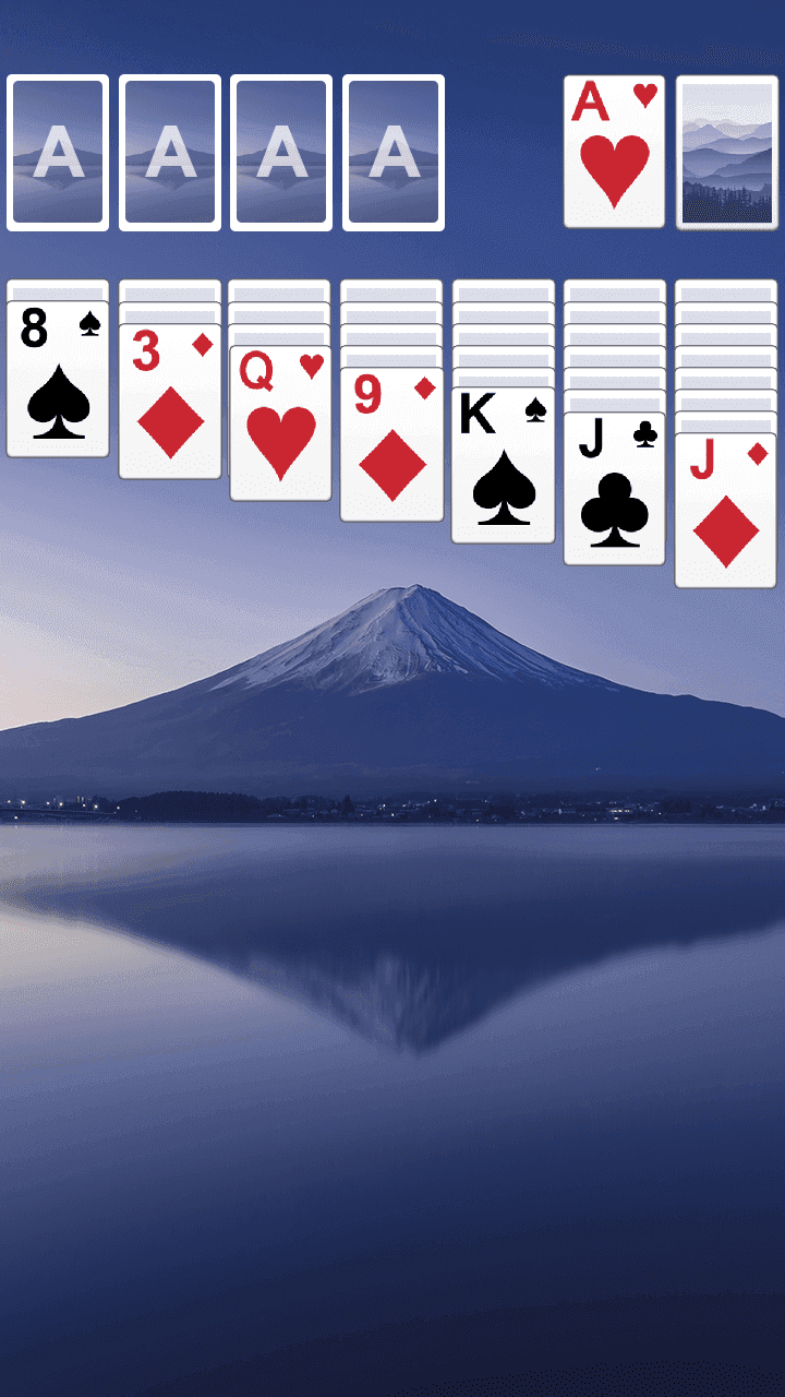 Solitaire Theme ⛰️ ภาพหน้าจอเกม