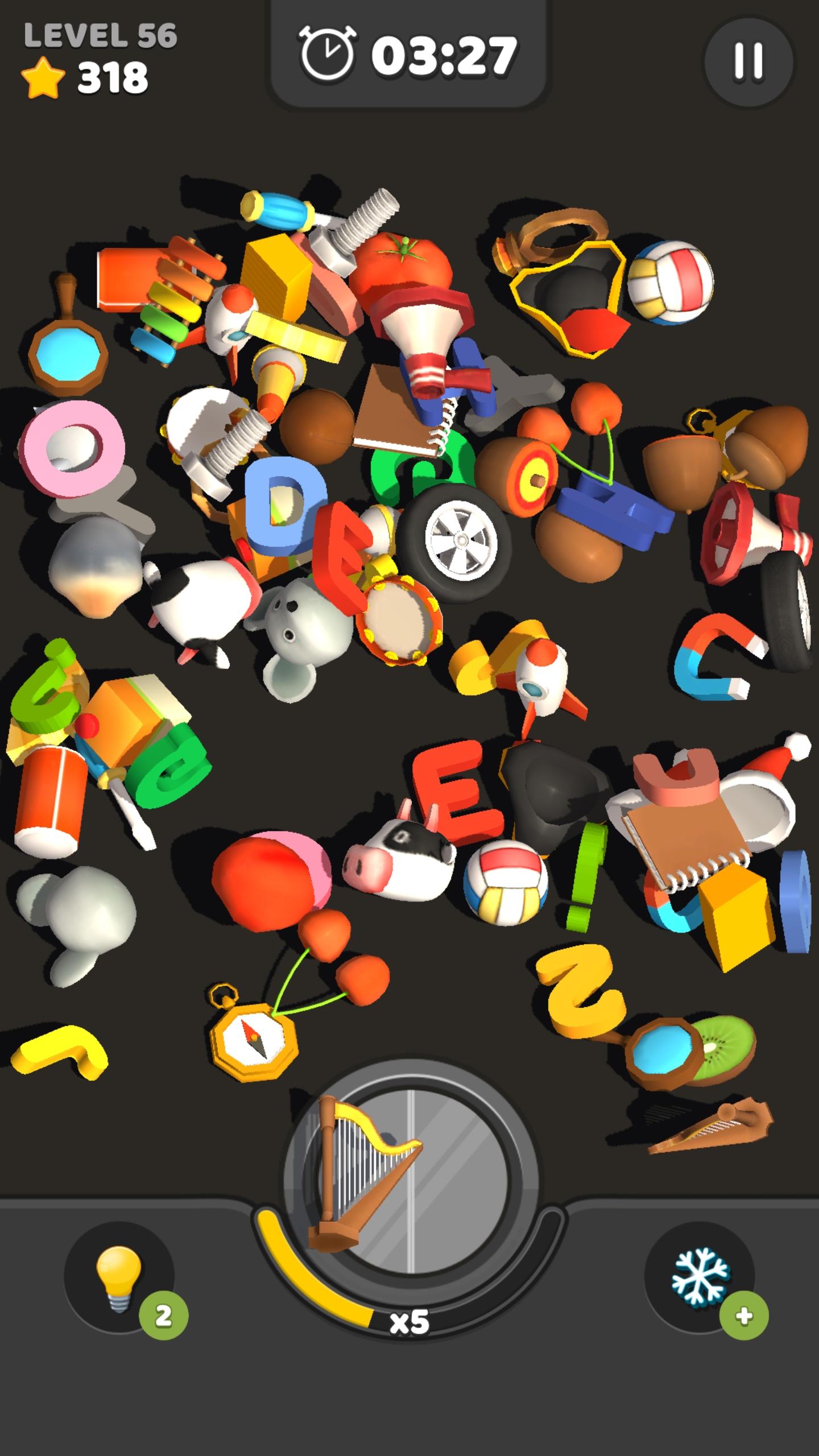 Screenshot of Match 3D Toys