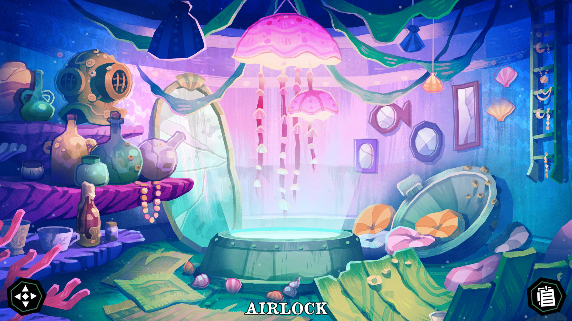 The Mermaid Mask ゲームのスクリーンショット