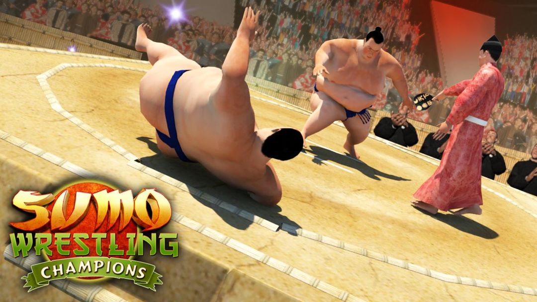Sumo Wrestling Champions -2K18 Fighting Revolution 게임 스크린 샷