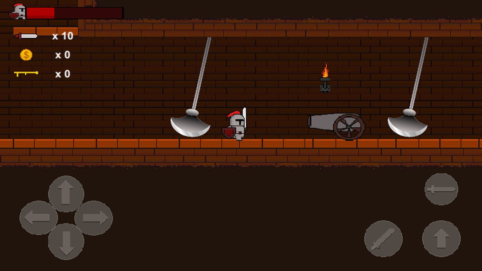 Sword Knight Game Screenshot