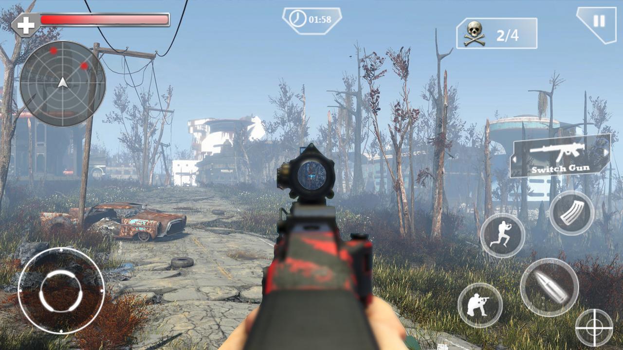 Screenshot 1 of Disparo de francotirador antiterrorista 2.0.6